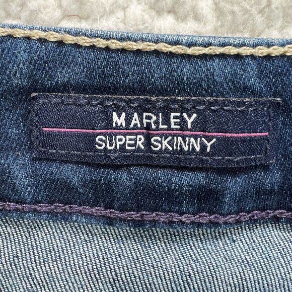 Vigoss Marley Super Skinny Women’s Jeans 31x27 (Actual 33x26) Y2K Modern Grunge - Picture 10 of 16